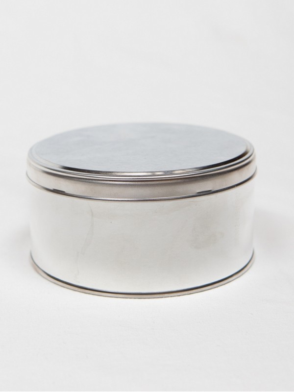 METAL tin with lid 500 ml