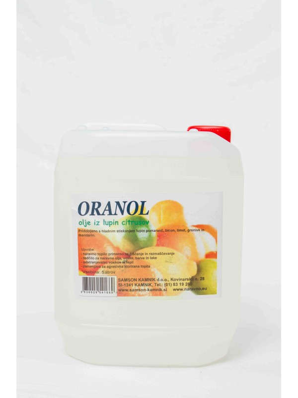 ORANOL - naravno čistilo iz lupin citrusov 5 l