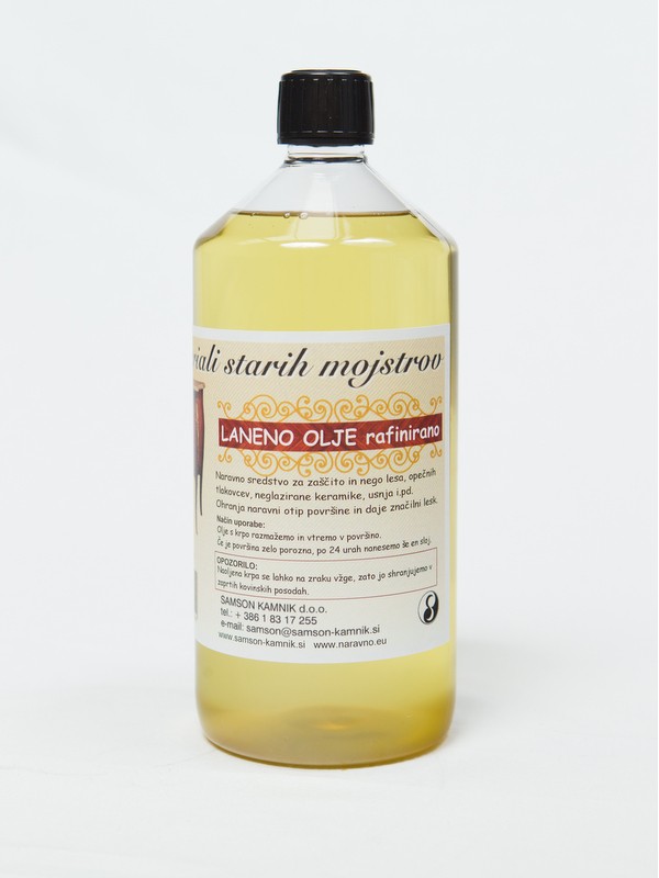 LINSEED OIL refined 1 l