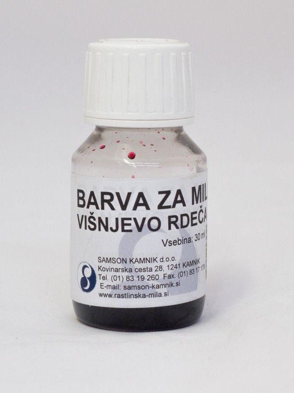 Soap color, red 30 ml