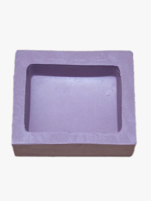 Square silicone soap mold