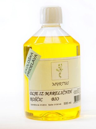 Apricot kernel oil, organic 500 ml