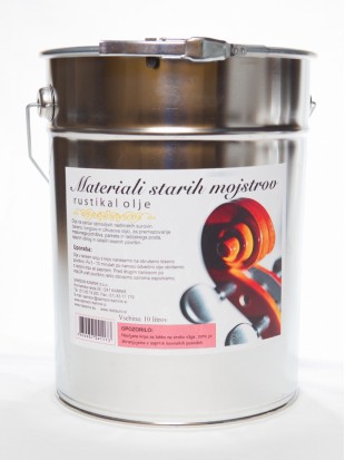 RUSTIKAL olje za zaščito notranjih lesenih površin 1l