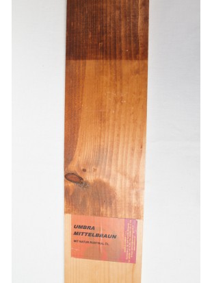 Les, premazan z Rustikal oljem, pigmentiranim z VIVAT pigmenti 