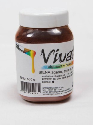VIVAT  SIENA- žgana,temna,no.3       500 g