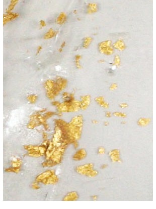 Zlat prah 22 karat - srednje grob (velikost 3) 1g