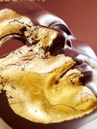 JEDILNO ZLATO 22 karatno 80 x 80 mm, 25 lističev