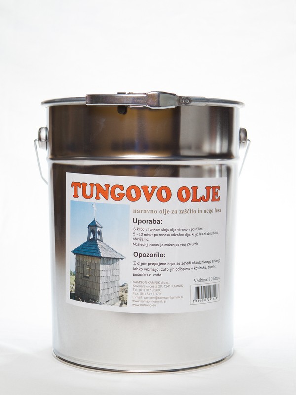 TUNG OIL for protecting wooden surfaces 1 l
