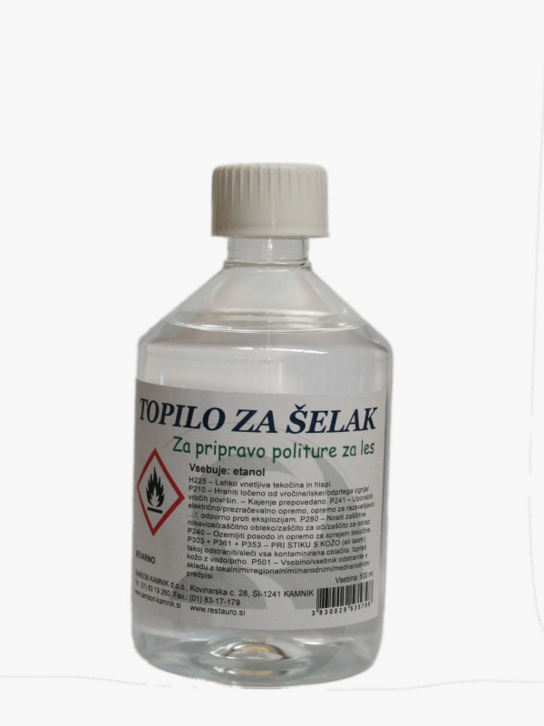TOPILO ZA ŠELAK 500 ml ali 1 l