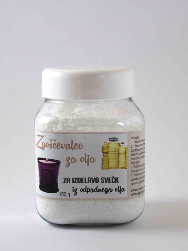 ZGOŠČEVALEC ZA OLJA 150 g