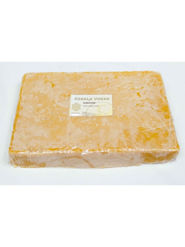 BEESWAX 100% PURE block 5 kg