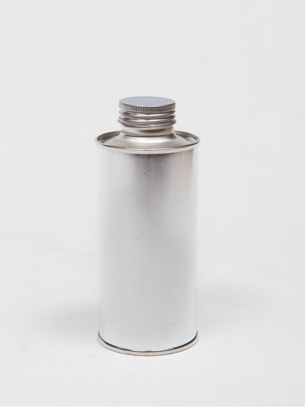 METAL container with screw on lid 200 ml