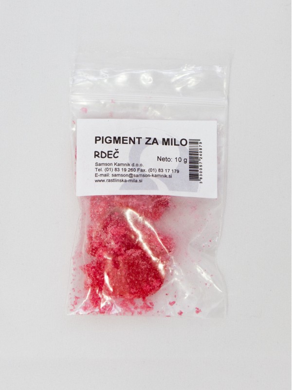 Pigment za milo, Rdeč 10 g