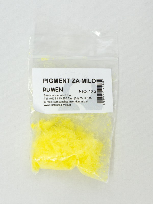 Pigment za milo, Rumen 10 g