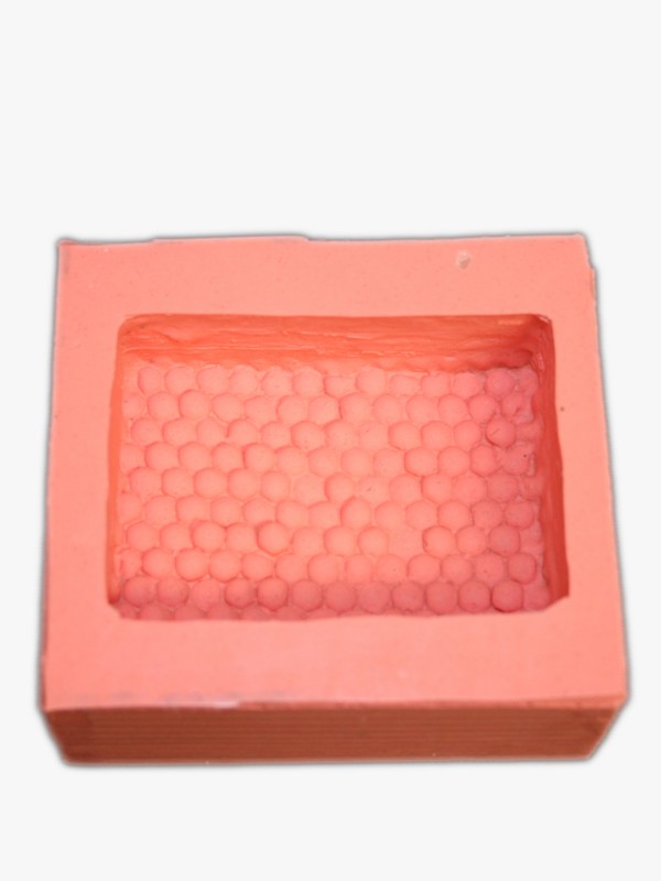 Silicone mold honeycomb rectangular