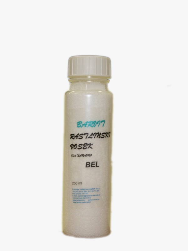 Rastlinski vosek bel 250 ml