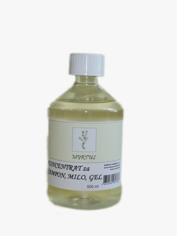 Koncentrat za šampon, milo, gel 500 ml