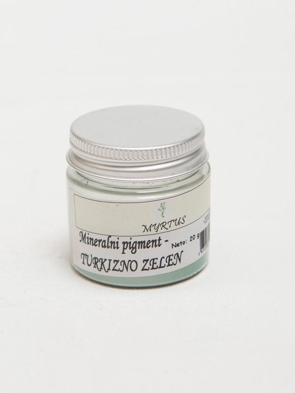 Mineralni pigment, turkizno zelen 20 g