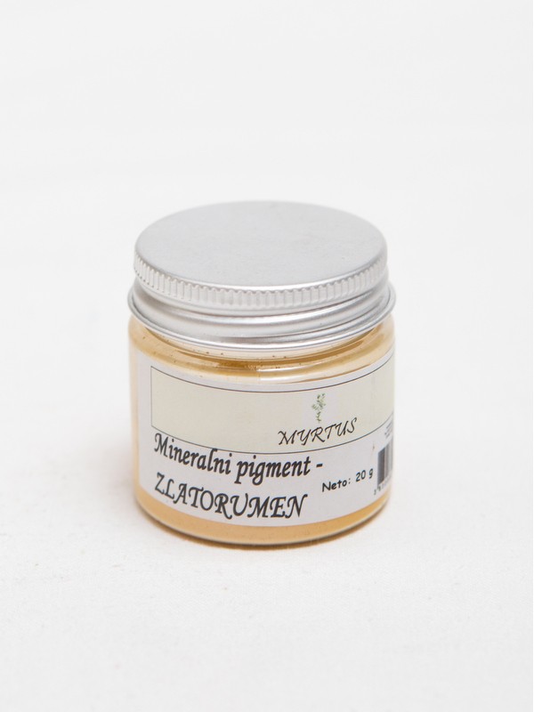 MYRTUS Mineral pigment GOLDEN YELLOW 20 g