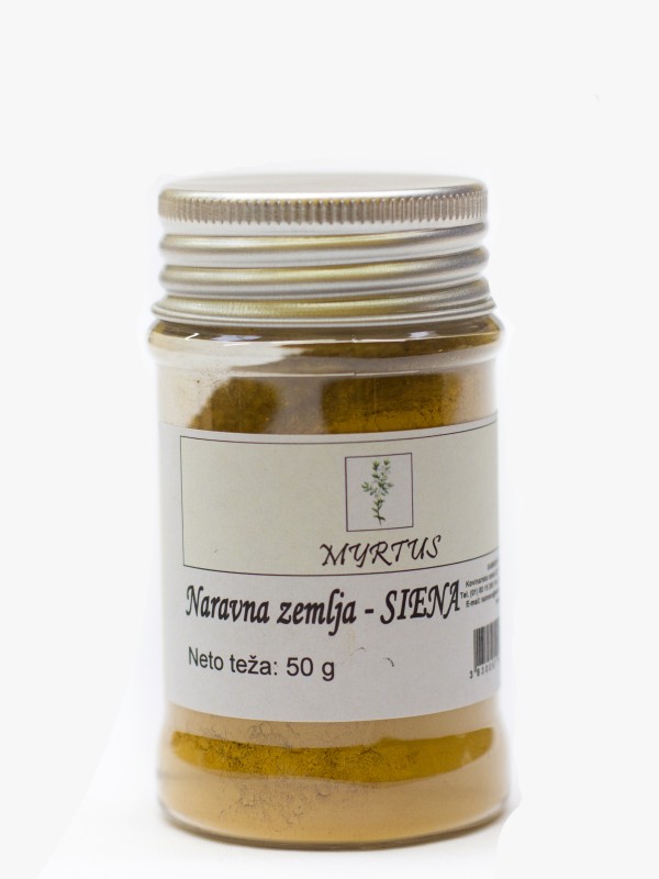 Naravna zemlja Siena 50 g