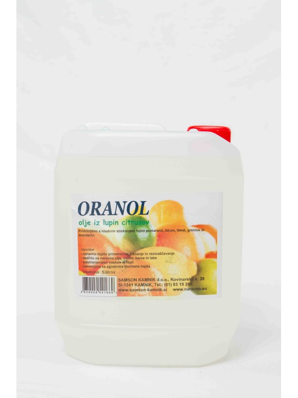 ORANOL natural citrus peel cleaner 5l