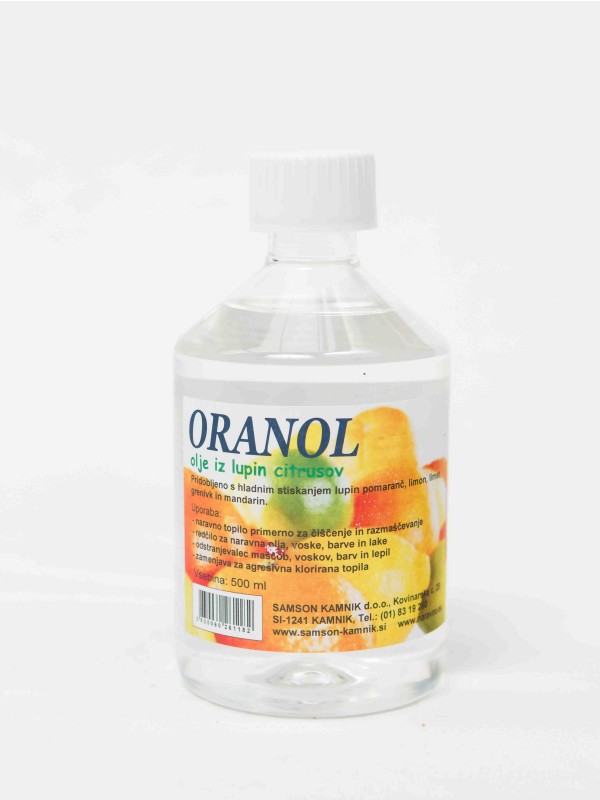 ORANOL - čistilo iz lupin citrusov 500 ml
