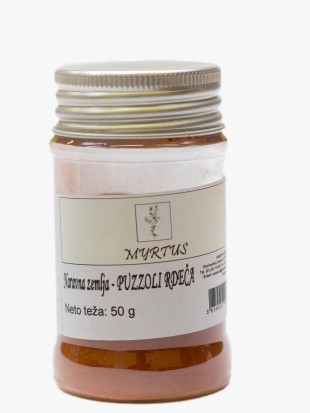 Natural earth Puzzoli red 50 g