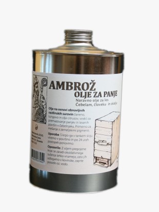 Ambrož olje za premazovanje panjev 1l