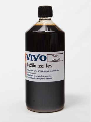 Lužilo za les OREH RJAVO vodno 1 l