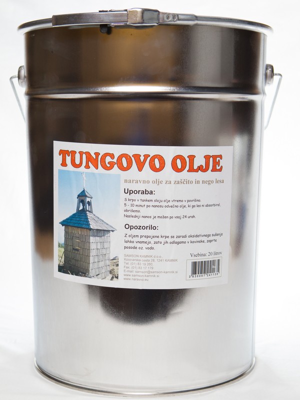 TUNG OIL natural oil finish 20 l