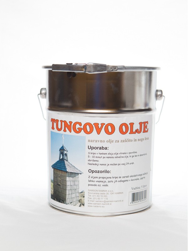 TUNG OIL natural oil finish 5 l