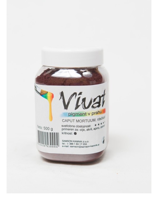 VIVAT caput mortuum reddish 500 g