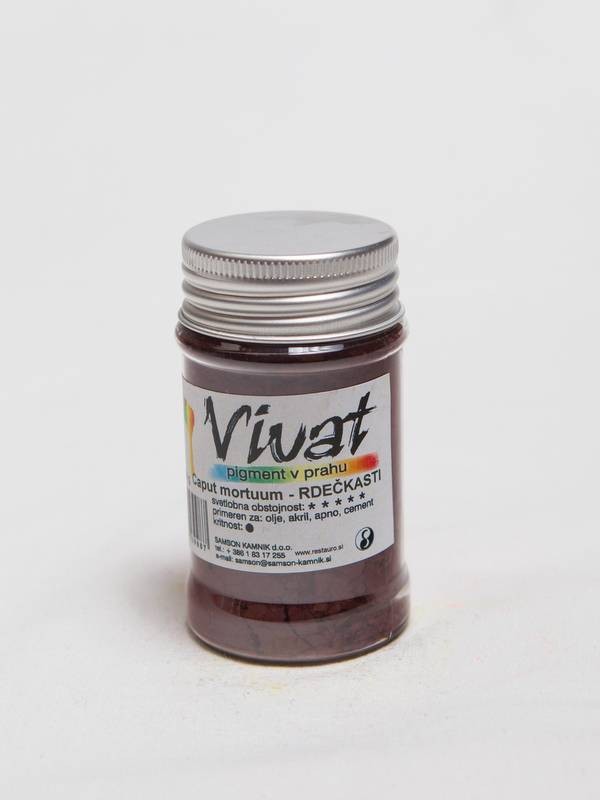 VIVAT caput mortuum reddish 100g