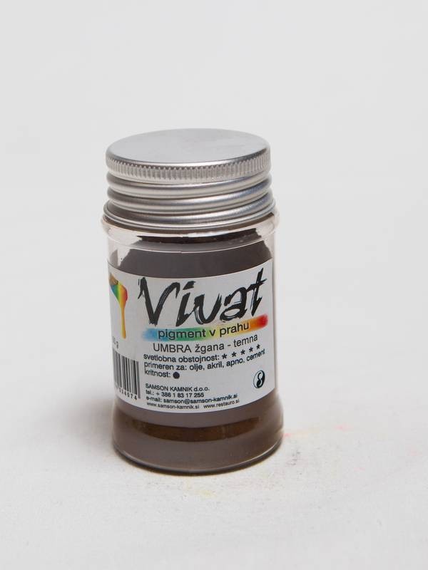 VIVAT umber burnt dark 50 g