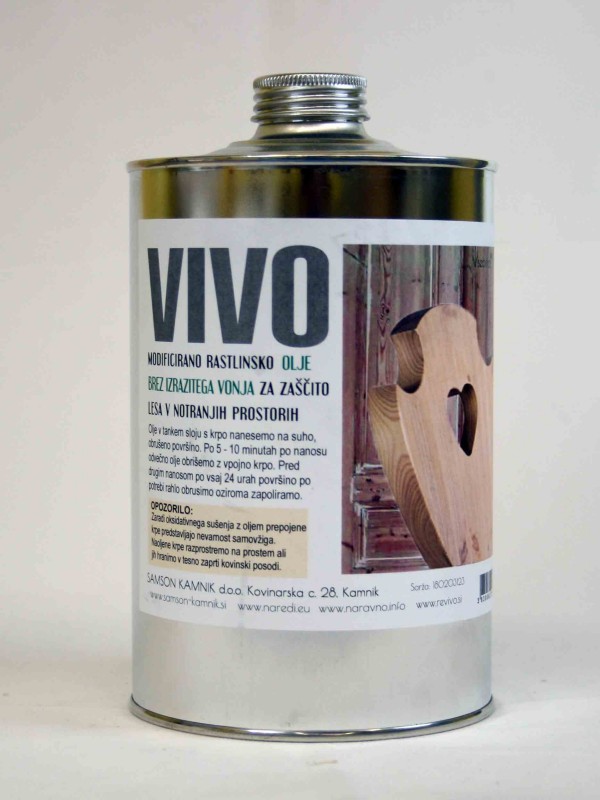 VIVO odorless oil for interior surfaces 1l