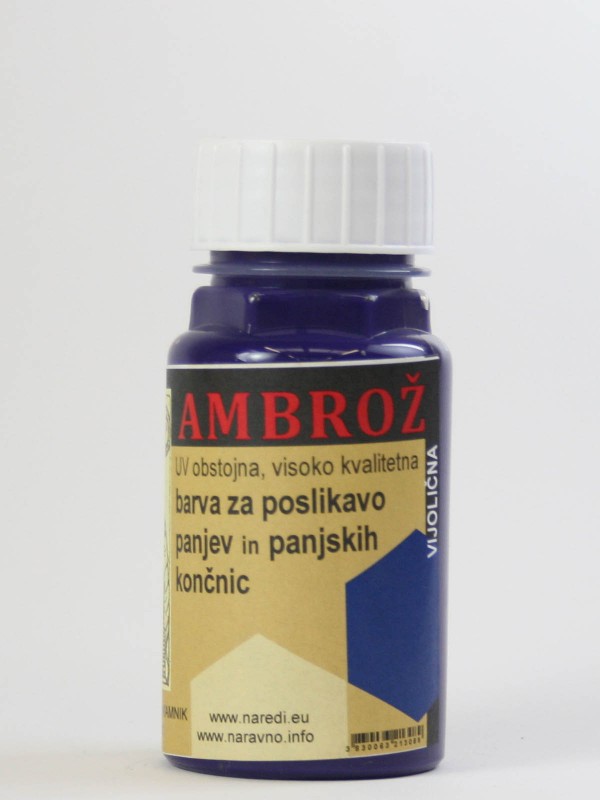 AMBROŽ barva za panje VIJOLIČNA 125 ml