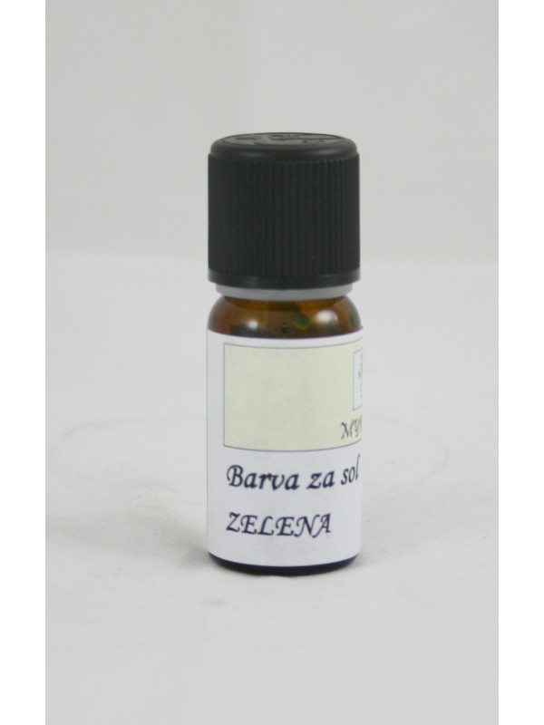 MYRTUS Barva za sol ZELENA 10 ml