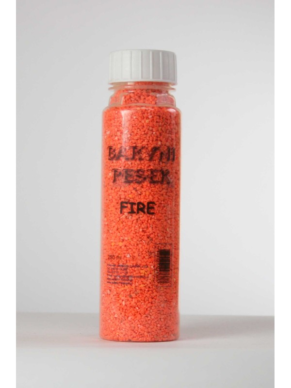 BARVIT FIRE Barvni pesek ORANŽEN 250 ml