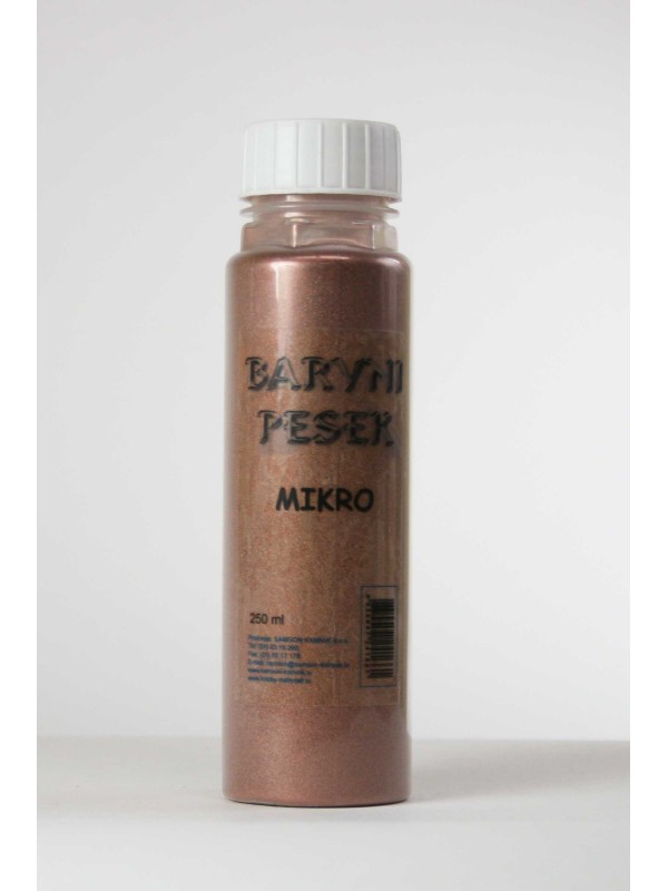 BARVIT MIKRO Barvni pesek BAKER 250 ml