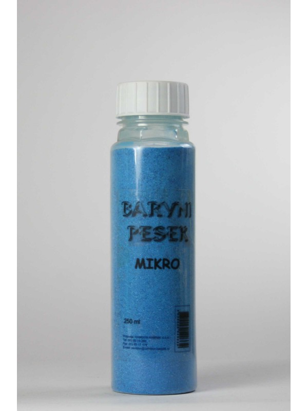 BARVIT MIKRO Barvni pesek MODER 250 ml