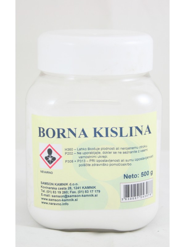 Borna kislina     500 g