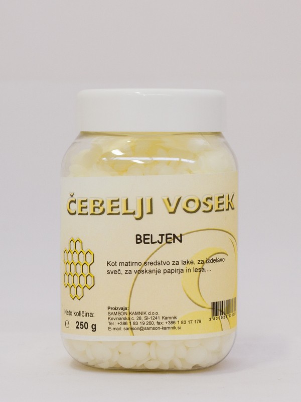 Čebelji vosek beljen 250 g