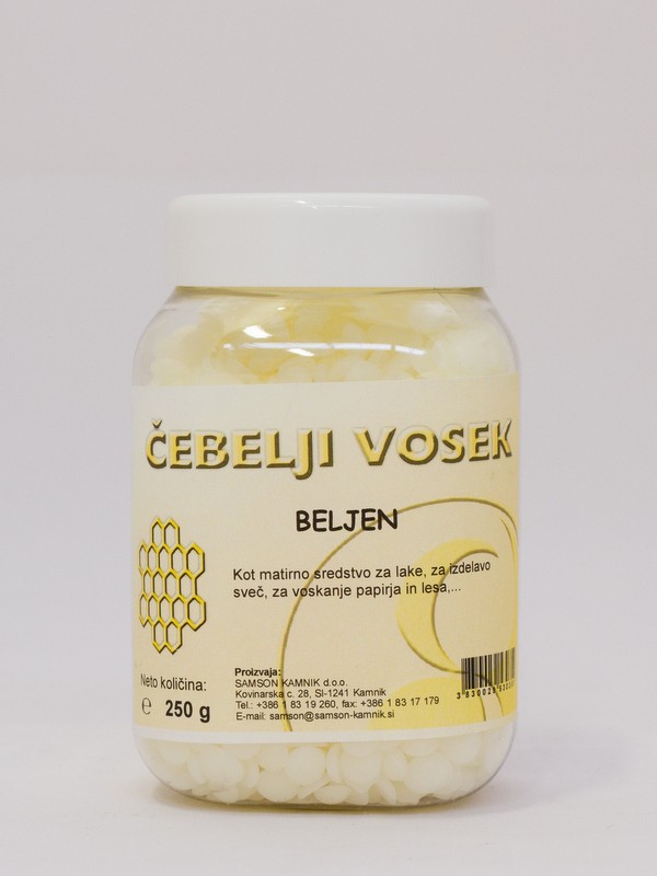 Čebelji vosek, beljen 250 g