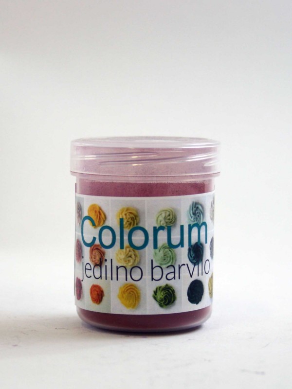 COLORUM Jedilno barvilo PONCEAU RDEČA E124 20 g