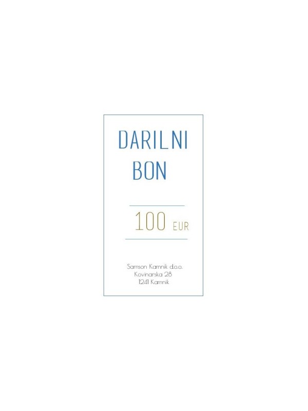 DARILNI BON       100  EUR