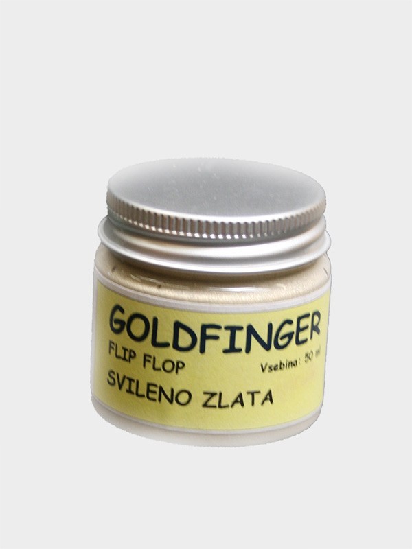 Goldfinger Flip Flop, svileno zlata 50 ml