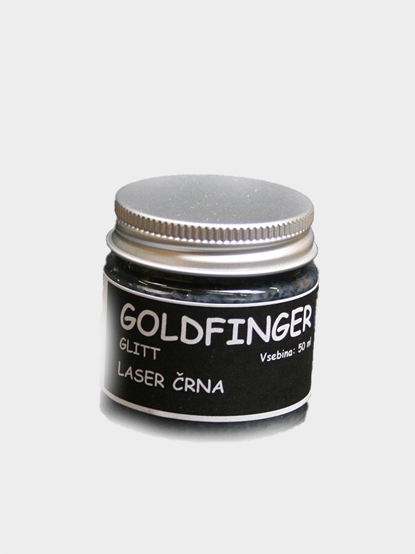 GOLDFINGER GLITT Laser black 50 ml