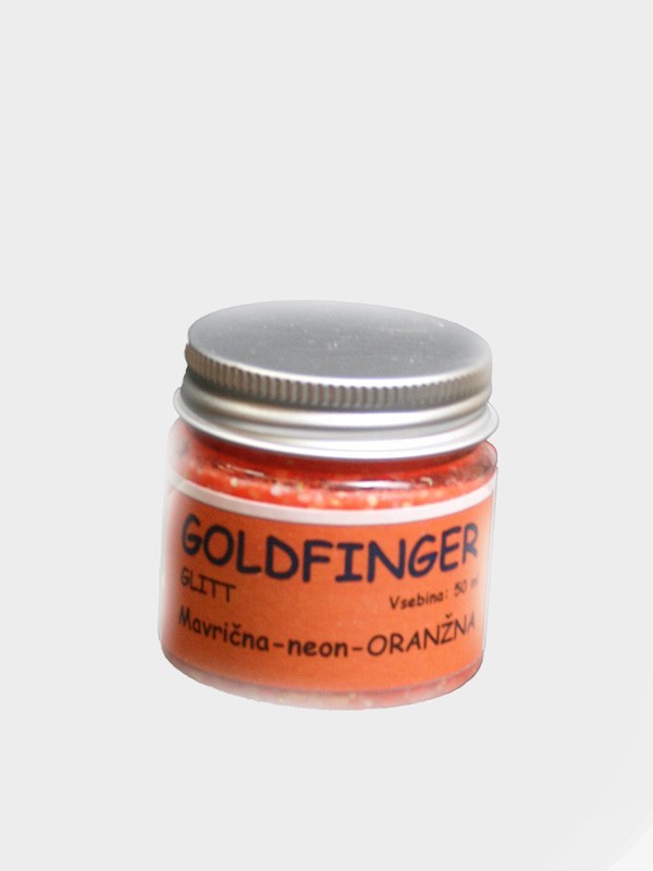 Goldfinger Glit, mavricna neon oranzna 40 ml