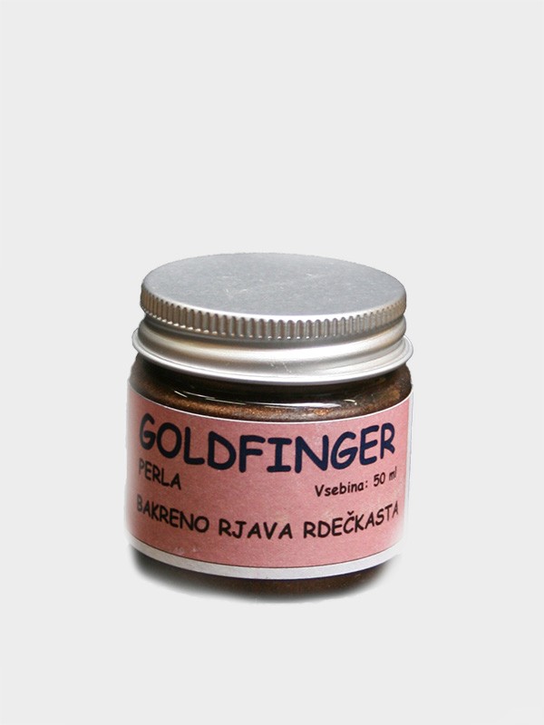 Goldfinger Perla, bakreno rjava, rdečkasta 50 ml