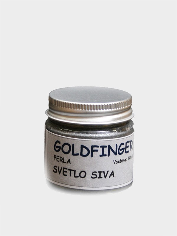 Goldfinger Perla, svetlo siva 50 ml